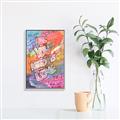 Picture of Love Graffiti III _GroupedProduct_Rectangle_Portrait_Canvas_Framed_