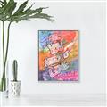 Picture of Love Graffiti III _GroupedProduct_Rectangle_Portrait_Canvas_Framed_