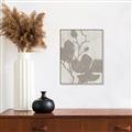 Picture of Floral  Shapes in Beaver Brown I _GroupedProduct_Rectangle_Portrait_Canvas_Framed_