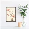 Picture of Magnolia Decadence II _GroupedProduct_Rectangle_Portrait_Canvas_Framed_