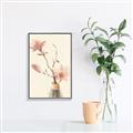 Picture of Magnolia Decadence II _GroupedProduct_Rectangle_Portrait_Canvas_Framed_