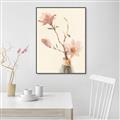 Picture of Magnolia Decadence II _GroupedProduct_Rectangle_Portrait_Canvas_Framed_