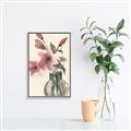Picture of Pink Lily I _GroupedProduct_Rectangle_Portrait_Canvas_Framed_