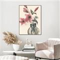Picture of Pink Lily I _GroupedProduct_Rectangle_Portrait_Canvas_Framed_