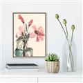 Picture of Pink Lily II _GroupedProduct_Rectangle_Portrait_Canvas_Framed_