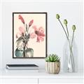 Picture of Pink Lily II _GroupedProduct_Rectangle_Portrait_Canvas_Framed_