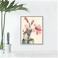 Picture of Pink Lily II _GroupedProduct_Rectangle_Portrait_Canvas_Framed_