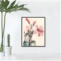 Picture of Pink Lily II _GroupedProduct_Rectangle_Portrait_Canvas_Framed_