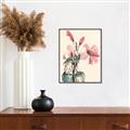 Picture of Pink Lily II _GroupedProduct_Rectangle_Portrait_Canvas_Framed_