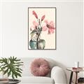Picture of Pink Lily II _GroupedProduct_Rectangle_Portrait_Canvas_Framed_