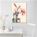 Picture of Pink Lily II _GroupedProduct_Rectangle_Portrait_Canvas_Framed_