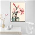 Picture of Pink Lily II _GroupedProduct_Rectangle_Portrait_Canvas_Framed_