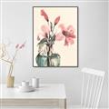 Picture of Pink Lily II _GroupedProduct_Rectangle_Portrait_Canvas_Framed_