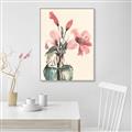 Picture of Pink Lily II _GroupedProduct_Rectangle_Portrait_Canvas_Framed_