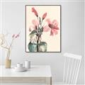 Picture of Pink Lily II _GroupedProduct_Rectangle_Portrait_Canvas_Framed_