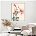 Picture of Pink Lily II _GroupedProduct_Rectangle_Portrait_Canvas_Framed_