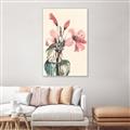 Picture of Pink Lily II _GroupedProduct_Rectangle_Portrait_Canvas_Framed_