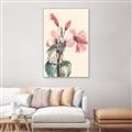 Picture of Pink Lily II _GroupedProduct_Rectangle_Portrait_Canvas_Framed_