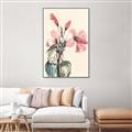 Picture of Pink Lily II _GroupedProduct_Rectangle_Portrait_Canvas_Framed_