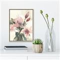 Picture of Pink Lily III _GroupedProduct_Rectangle_Portrait_Canvas_Framed_