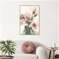 Picture of Pink Lily III _GroupedProduct_Rectangle_Portrait_Canvas_Framed_