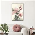 Picture of Pink Lily III _GroupedProduct_Rectangle_Portrait_Canvas_Framed_