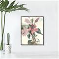 Picture of Pink Lily IV _GroupedProduct_Rectangle_Portrait_Canvas_Framed_