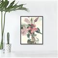 Picture of Pink Lily IV _GroupedProduct_Rectangle_Portrait_Canvas_Framed_