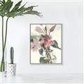 Picture of Pink Lily IV _GroupedProduct_Rectangle_Portrait_Canvas_Framed_
