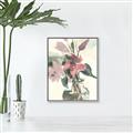 Picture of Pink Lily IV _GroupedProduct_Rectangle_Portrait_Canvas_Framed_