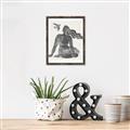 Picture of Seated Nude Woman _GroupedProduct_Rectangle_Portrait_Canvas_Framed_