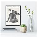 Picture of Seated Nude Woman _GroupedProduct_Rectangle_Portrait_Canvas_Framed_