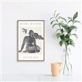 Picture of Seated Nude Woman _GroupedProduct_Rectangle_Portrait_Canvas_Framed_