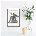 Picture of Seated Nude Woman _GroupedProduct_Rectangle_Portrait_Canvas_Framed_