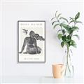Picture of Seated Nude Woman _GroupedProduct_Rectangle_Portrait_Canvas_Framed_