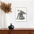 Picture of Seated Nude Woman _GroupedProduct_Rectangle_Portrait_Canvas_Framed_