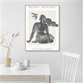 Picture of Seated Nude Woman _GroupedProduct_Rectangle_Portrait_Canvas_Framed_