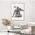 Picture of Seated Nude Woman _GroupedProduct_Rectangle_Portrait_Canvas_Framed_