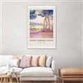Picture of Pines Along the Short _GroupedProduct_Rectangle_Portrait_Canvas_Framed_