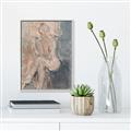 Picture of Unknown Seated Woman I _GroupedProduct_Rectangle_Portrait_Canvas_Framed_