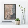 Picture of Unknown Seated Woman I _GroupedProduct_Rectangle_Portrait_Canvas_Framed_