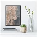 Picture of Unknown Seated Woman I _GroupedProduct_Rectangle_Portrait_Canvas_Framed_