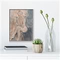 Picture of Unknown Seated Woman I _GroupedProduct_Rectangle_Portrait_Canvas_Framed_