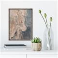 Picture of Unknown Seated Woman I _GroupedProduct_Rectangle_Portrait_Canvas_Framed_