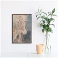 Picture of Unknown Seated Woman I _GroupedProduct_Rectangle_Portrait_Canvas_Framed_