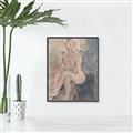 Picture of Unknown Seated Woman I _GroupedProduct_Rectangle_Portrait_Canvas_Framed_
