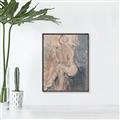 Picture of Unknown Seated Woman I _GroupedProduct_Rectangle_Portrait_Canvas_Framed_