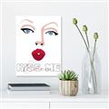 Picture of Kiss Me _GroupedProduct_Rectangle_Portrait_Unframed_Print_Only_