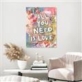 Picture of Love Graffiti I _GroupedProduct_Rectangle_Portrait_Unframed_Print_Only_