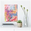 Picture of Love Graffiti II _GroupedProduct_Rectangle_Portrait_Unframed_Print_Only_
